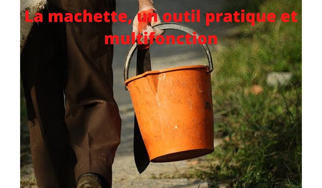 La machette, ce coutelas polyvalent pour la décoration de votre jardin