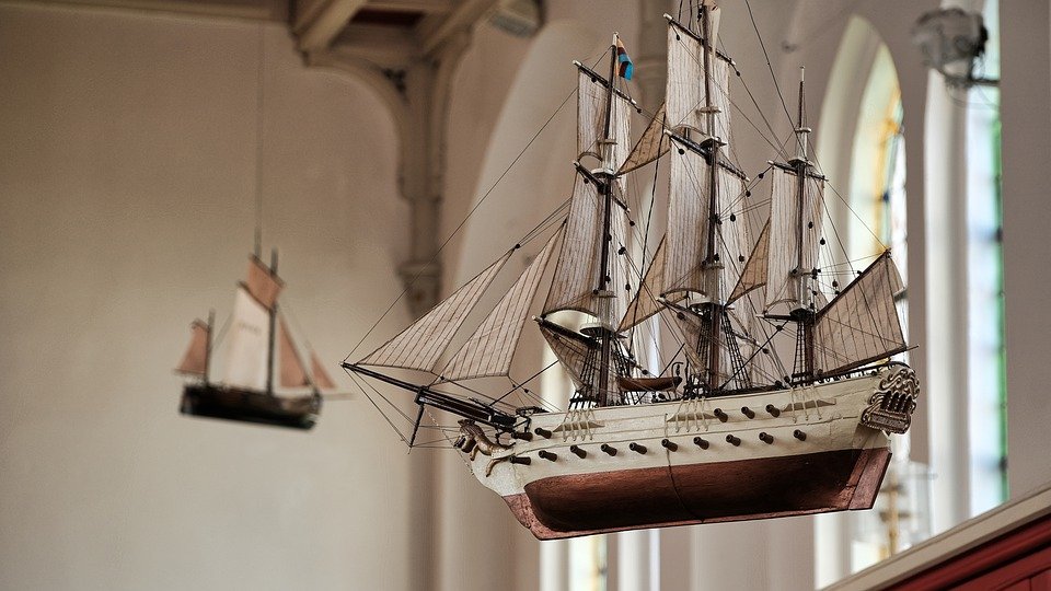 Maquette de bateau Riva