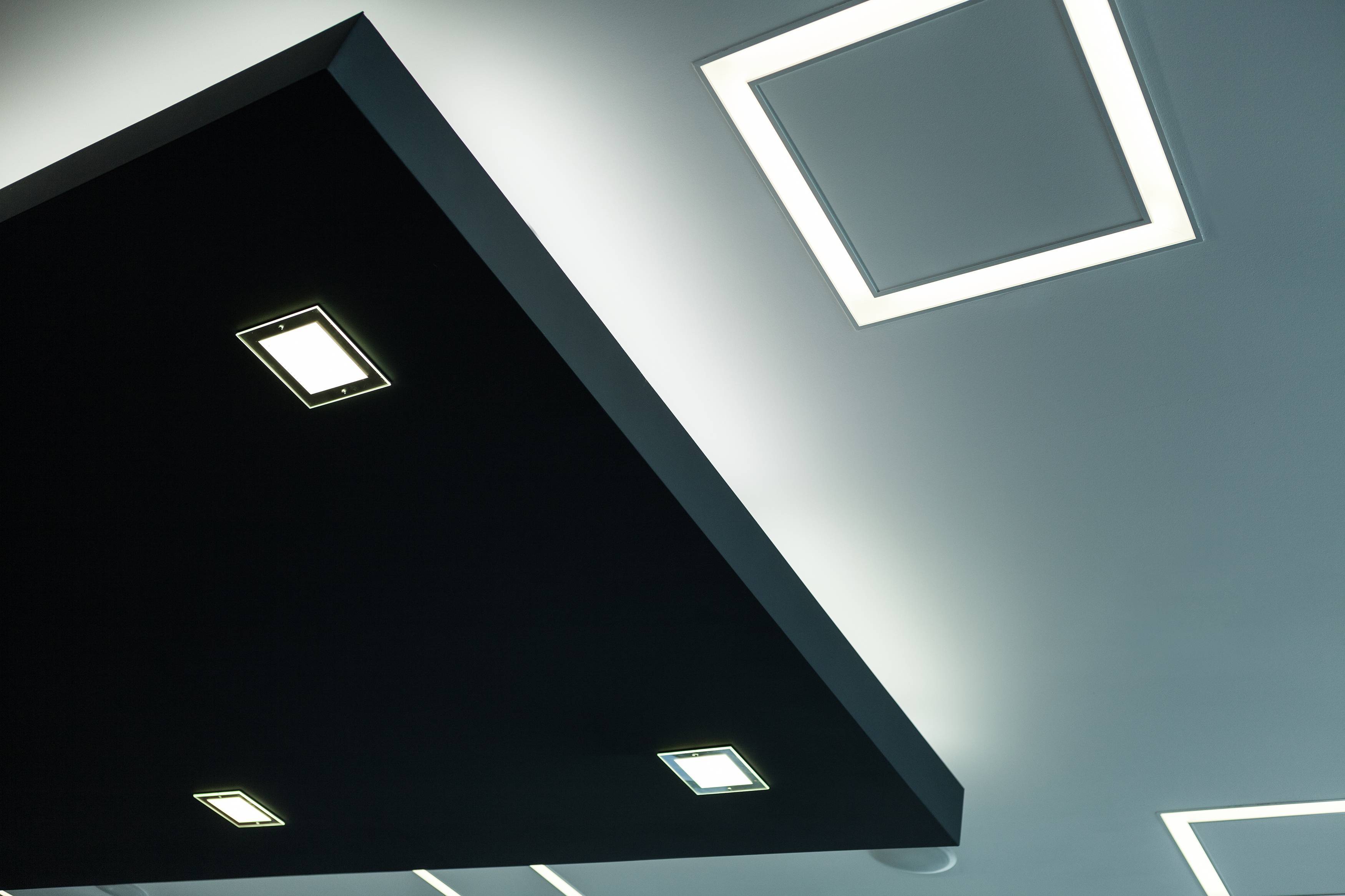 plafond LED étoilé chambre gite