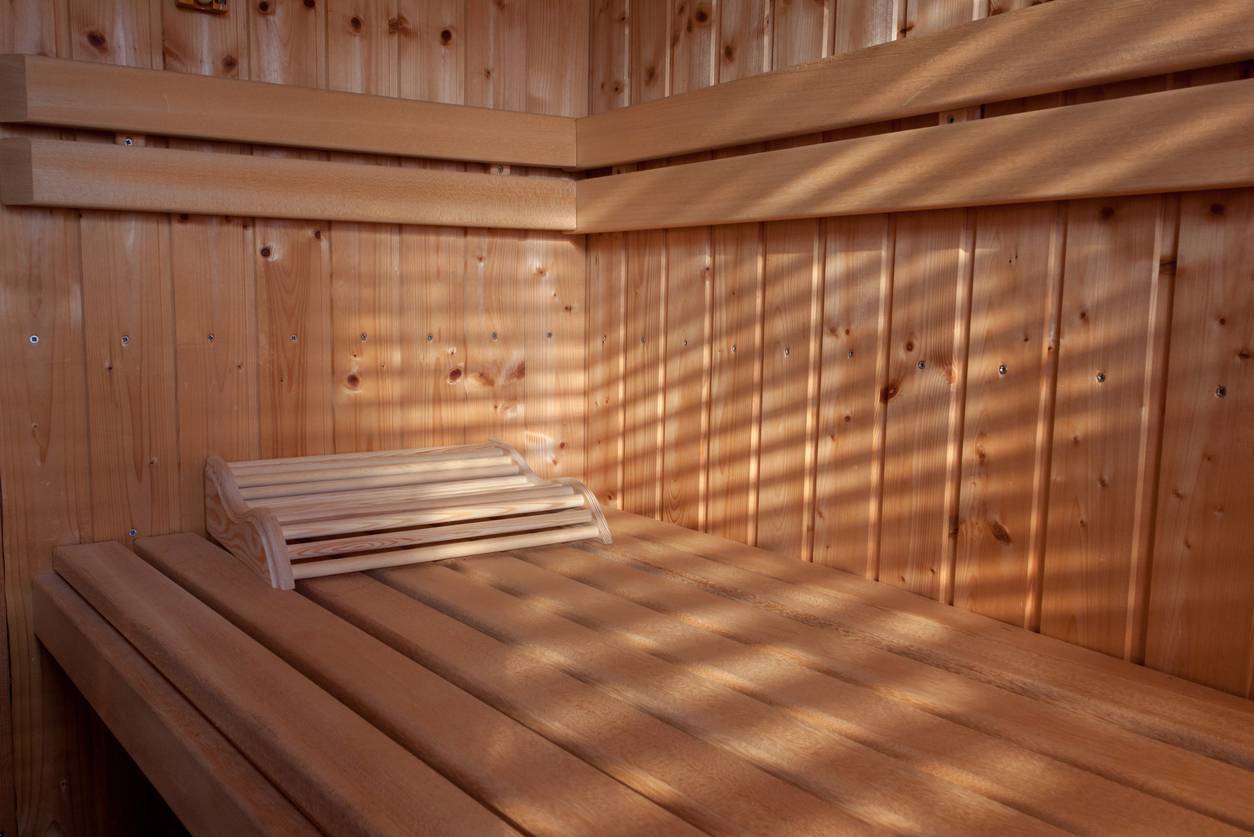 intérieur sauna