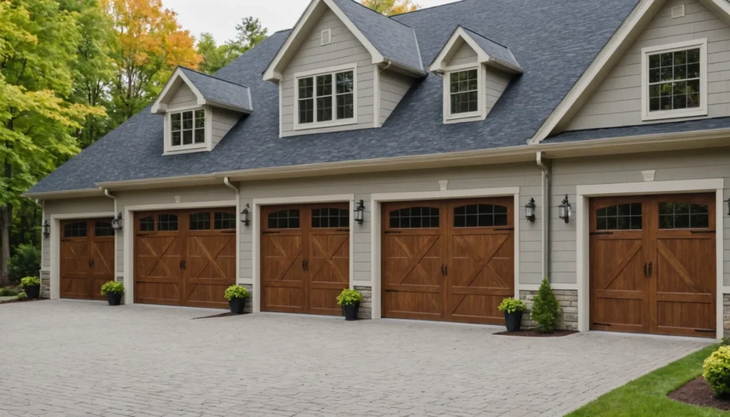 Les types de portes de garage pour votre maison