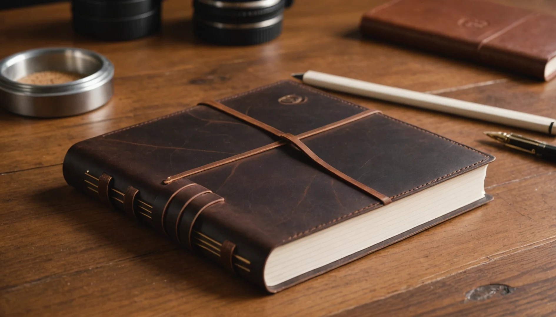 carnet en cuir personnalisable