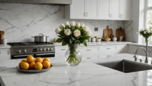 plan de travail pour cuisine blanche