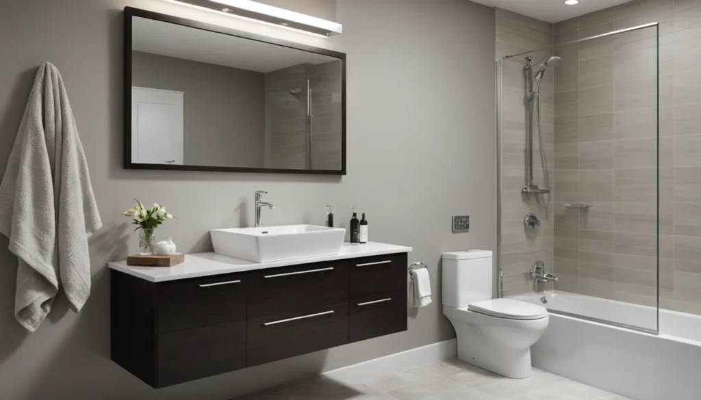 rénovation de petites salles de bain avant-après