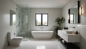 carrelage dans une salle de bain