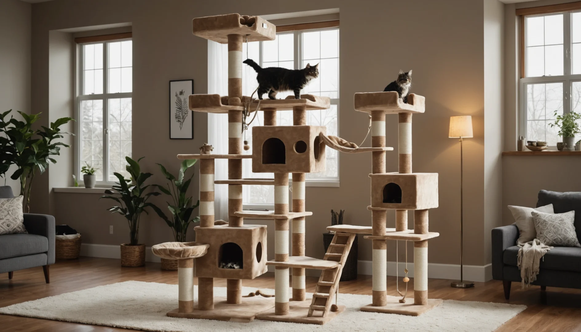 Quel arbre à chat pour un Maine Coon ? Guide complet pour grands chats