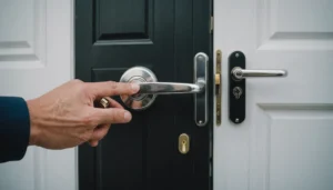 serrure porte d'entrée