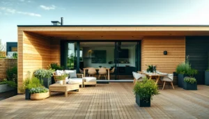 Bardage et terrasse : un duo gagnant pour un espace extérieur accueillant
