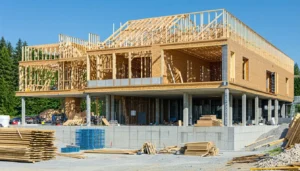 Bois structurel, socle béton : la nouvelle alliance constructive au cœur du design durable