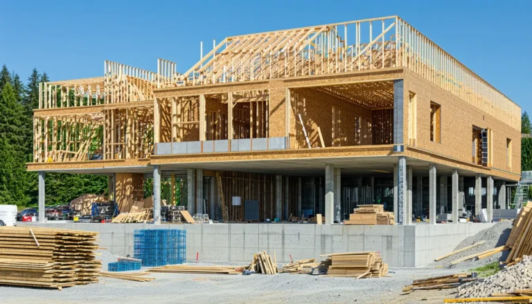 Bois structurel, socle béton : la nouvelle alliance constructive au cœur du design durable