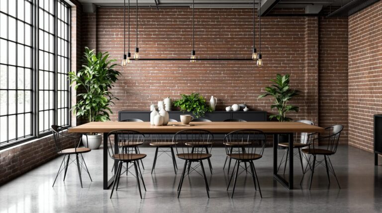 Comment adopter le style industriel dans votre salle à manger ?
