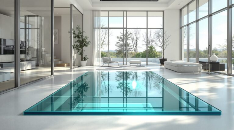 plancher en verre prix au m2