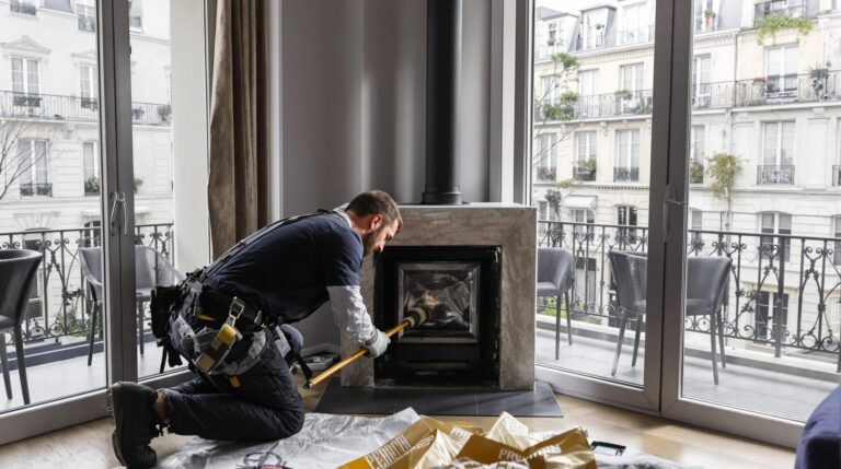 ramonage cheminée paris