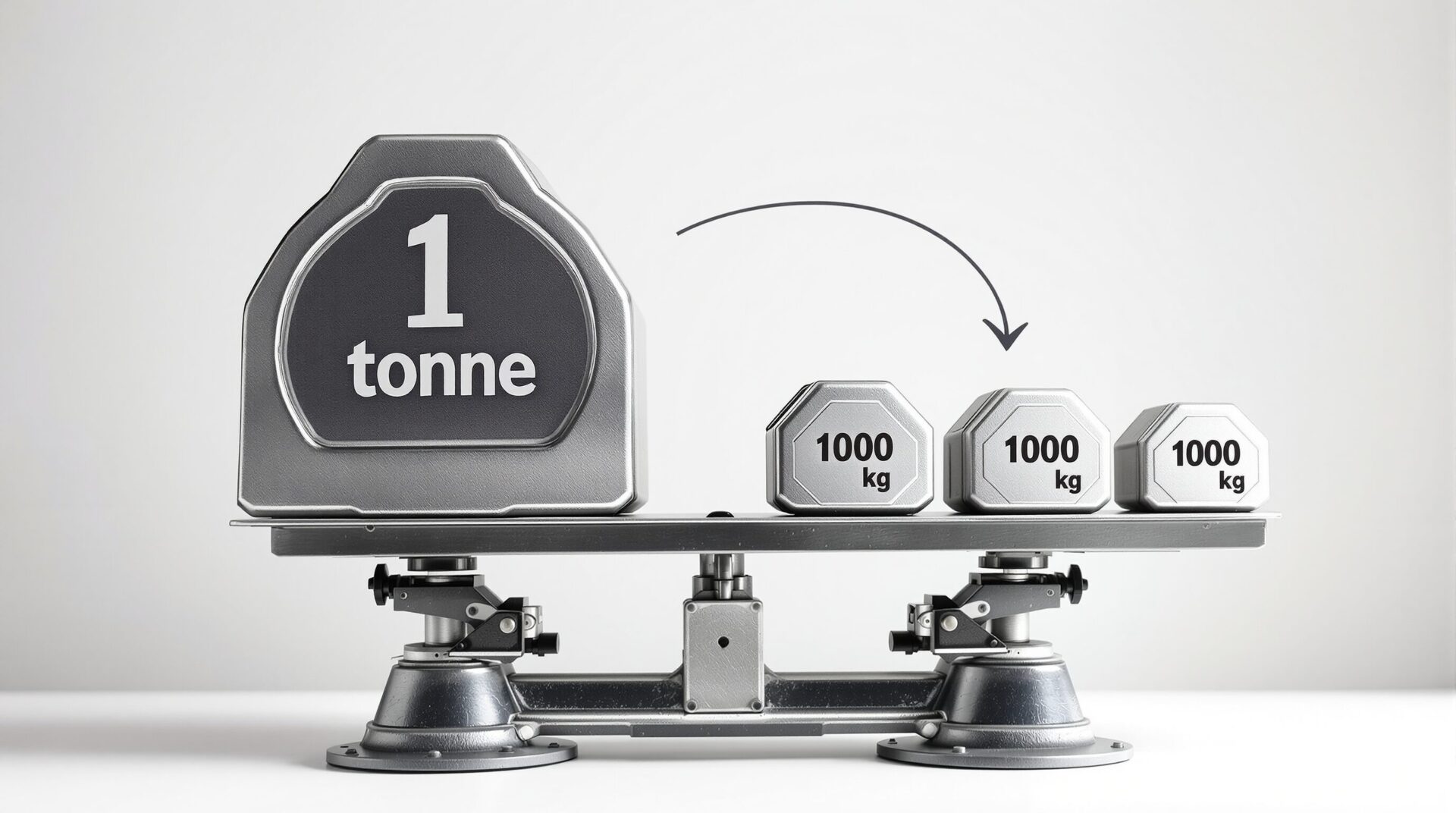 1 tonne en kg : la conversion exacte et l’explication simple
