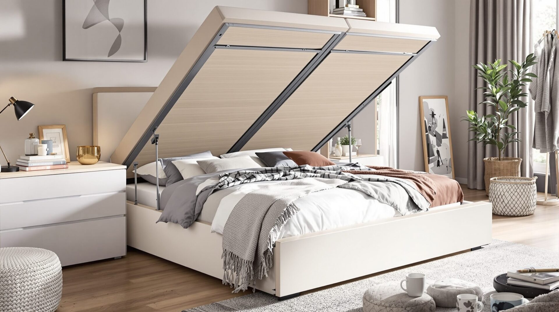 Lit coffre : les 7 avantages pour organiser l’espace de la chambre