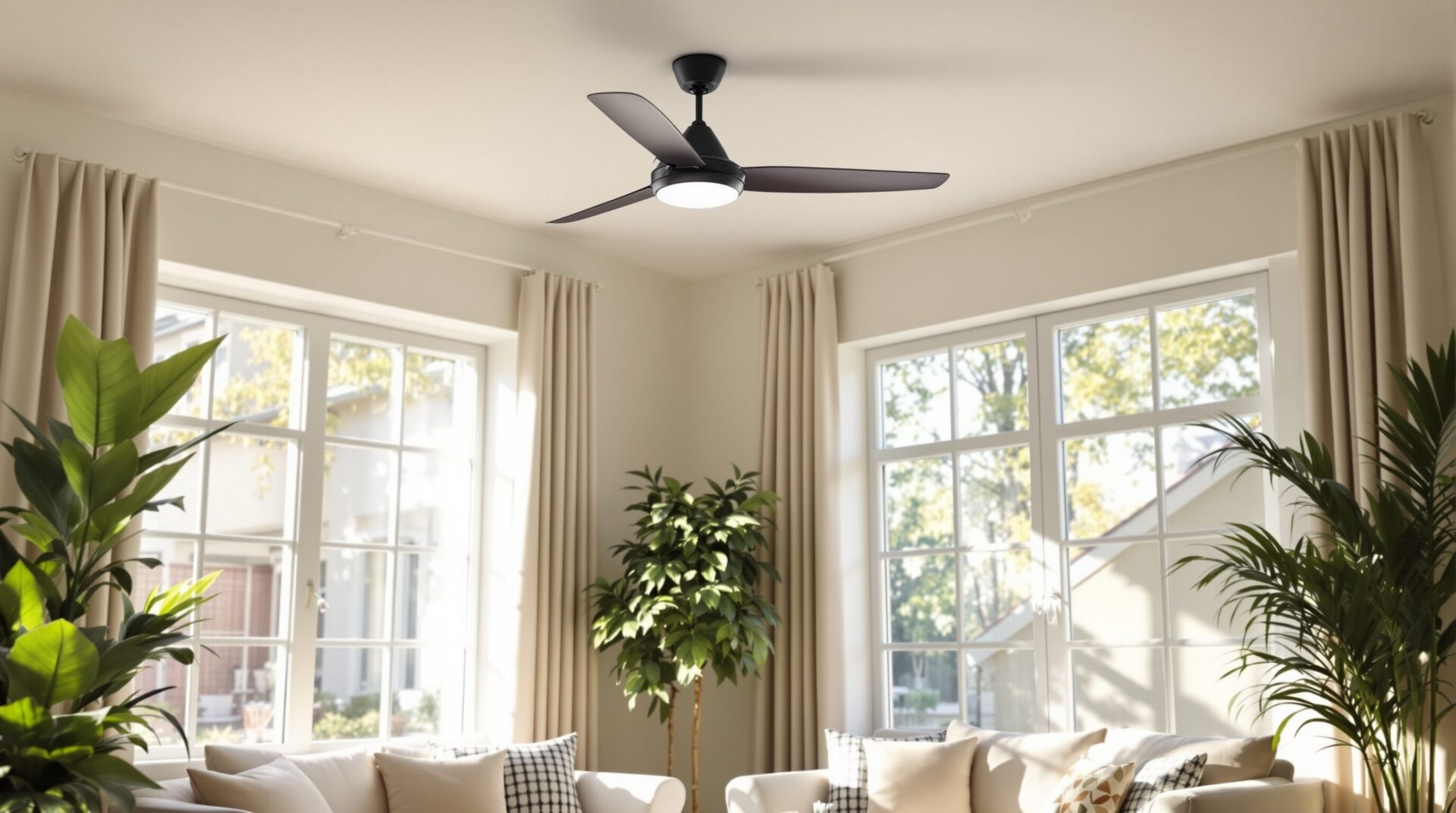 Ventilateur de plafond silencieux : guide complet hiver-été