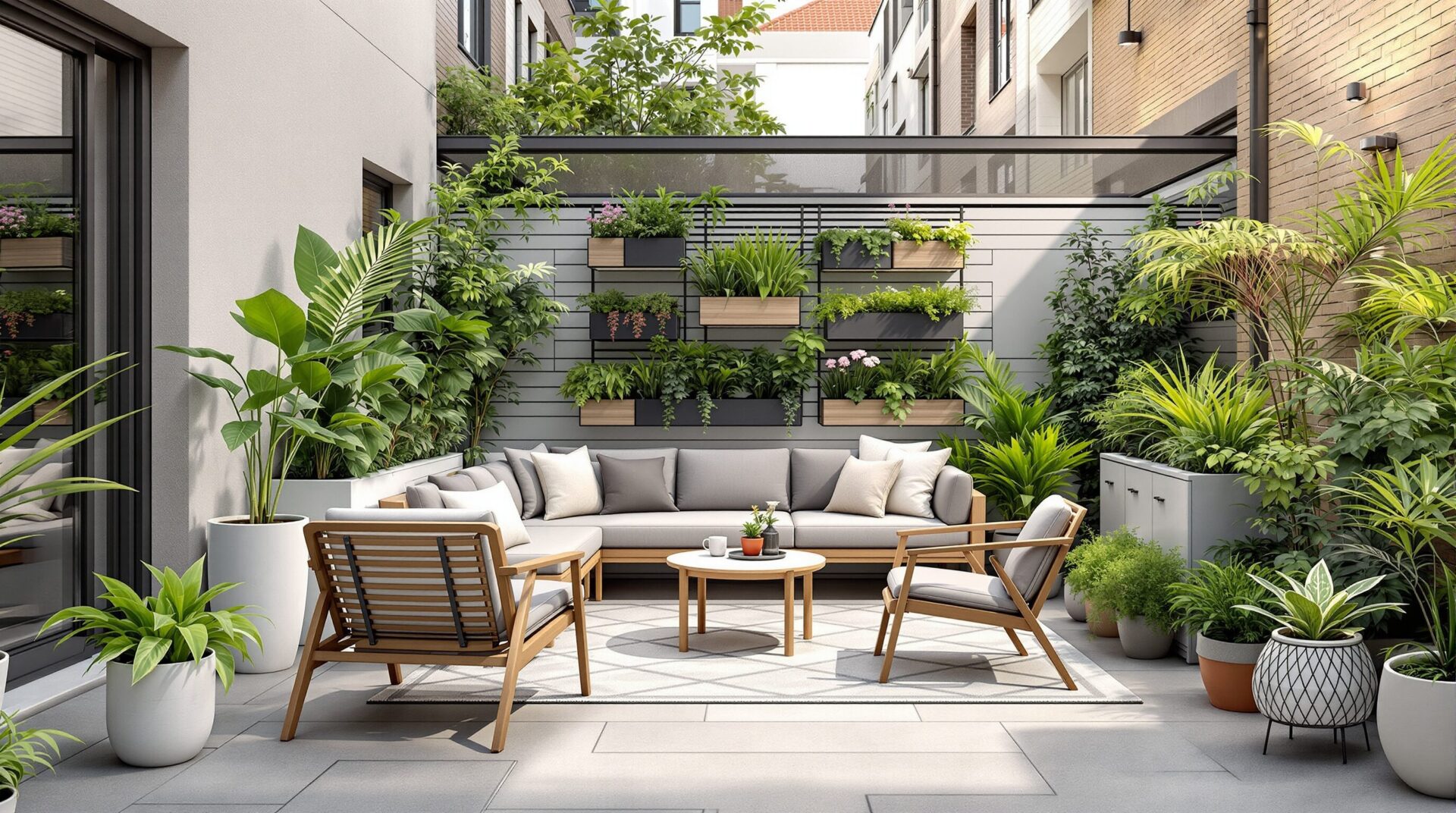 Amenagement terrasse 15 m2 : les 9 idées pour optimiser l’espace