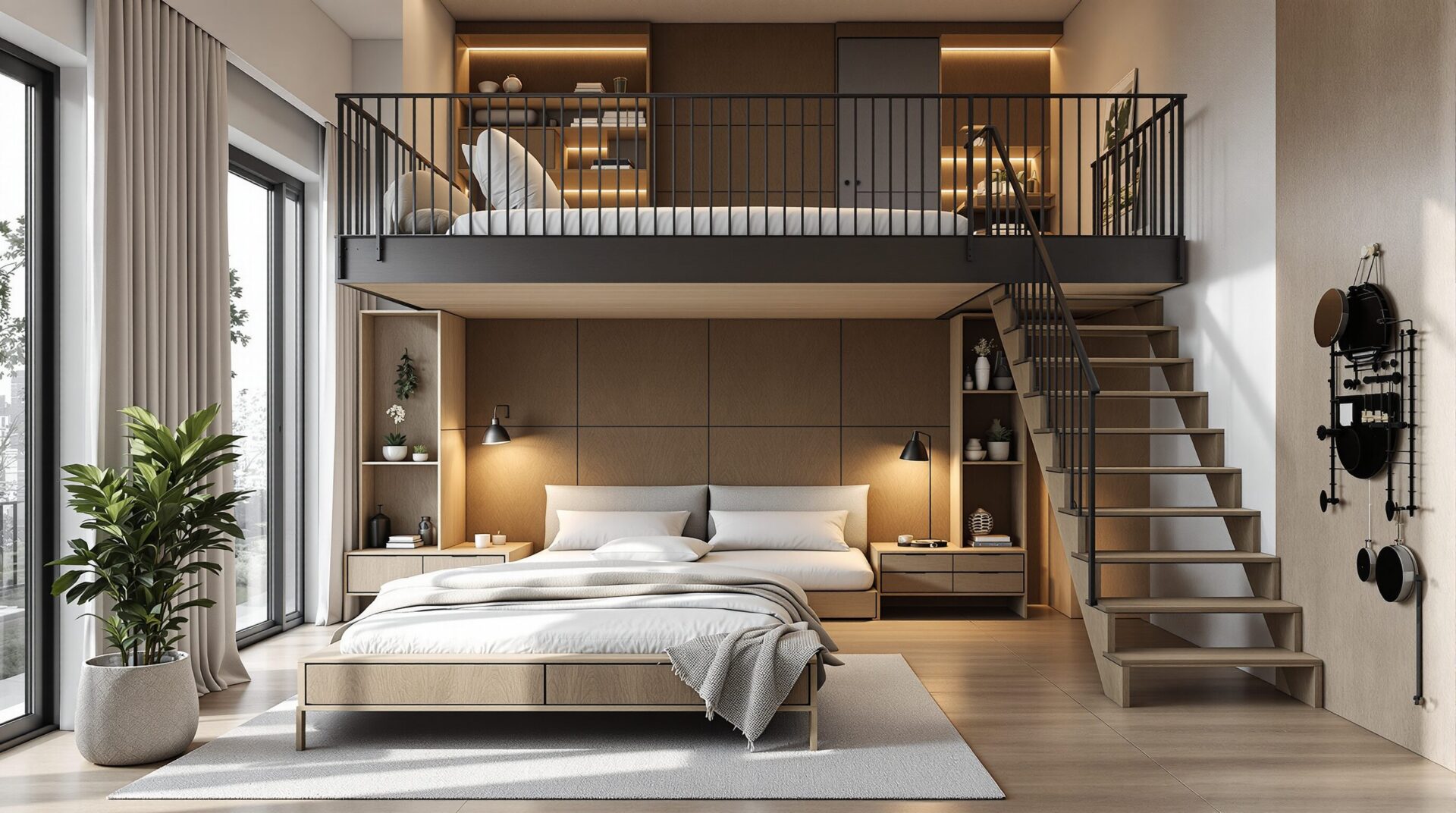 Aménager une mezzanine dans une chambre : les 8 idées pour optimiser l’espace