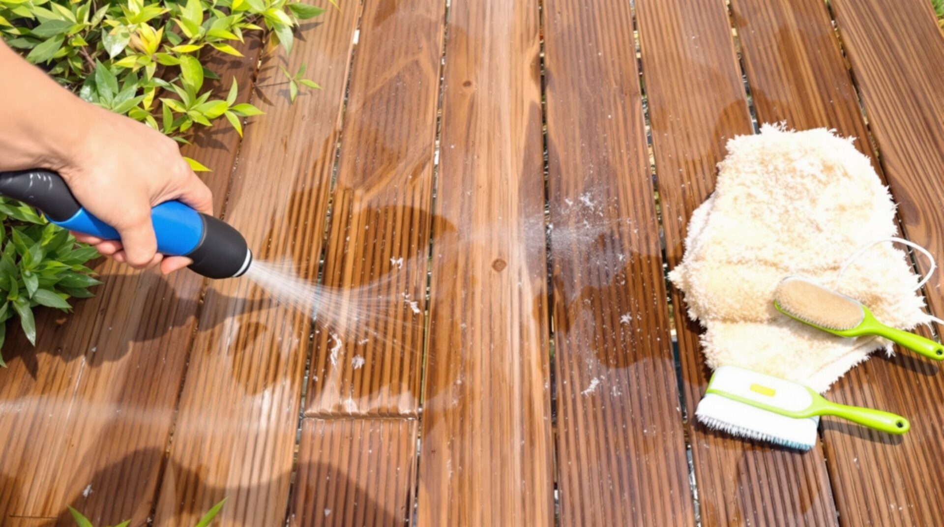 Comment nettoyer et dégriser une terrasse bois au naturel ?