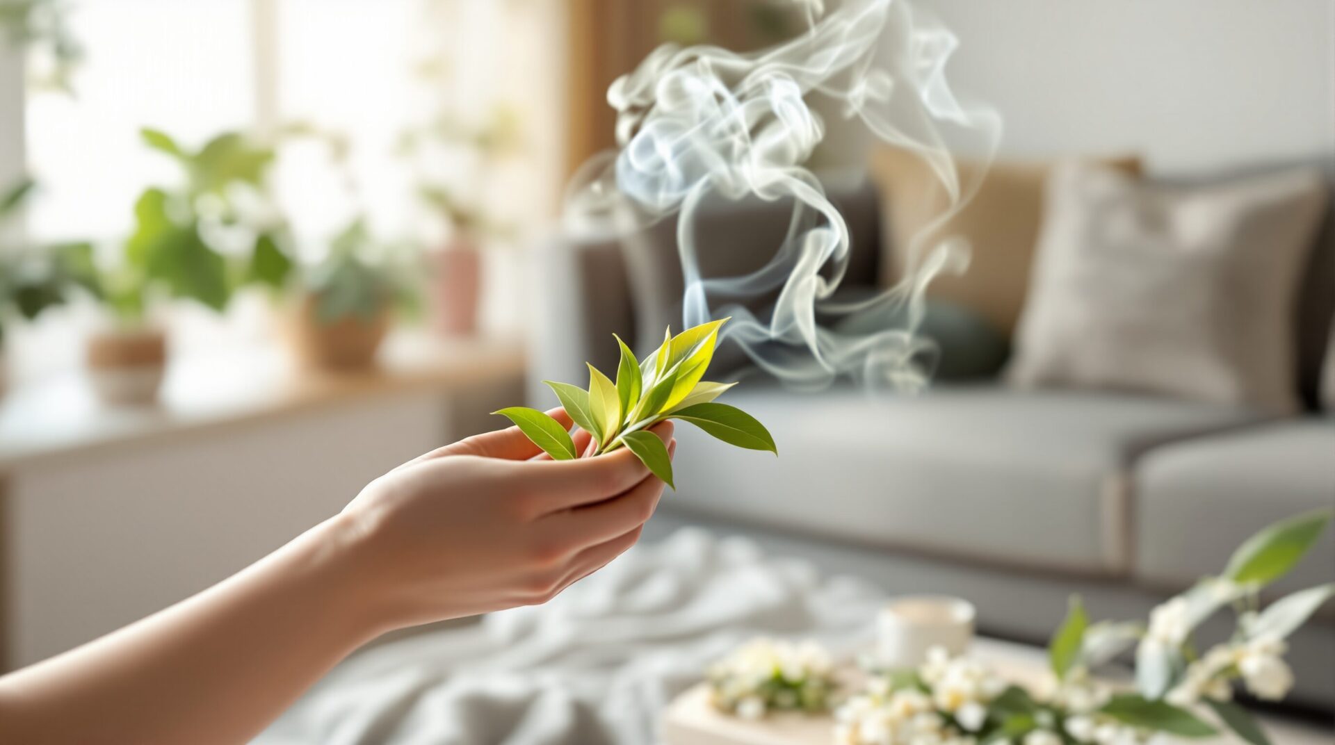 Faire brûler du laurier : les bienfaits pour assainir l’air de la maison