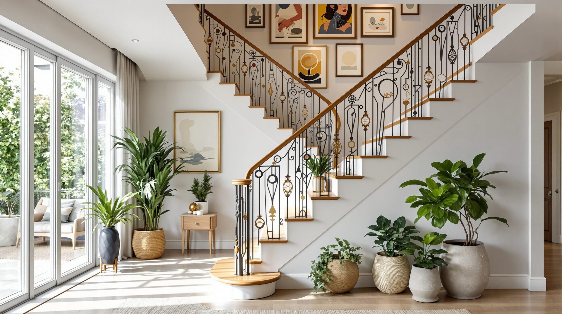 monter escalier deco