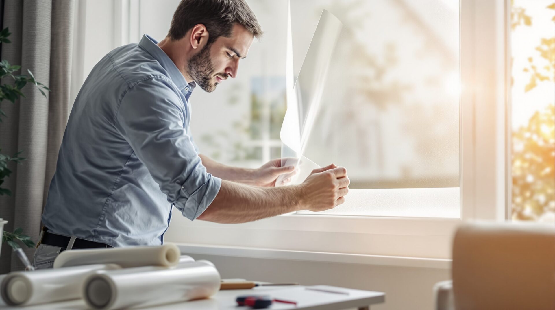 Peut-on poser soi-même un film pour vitre teintée dans sa maison ?