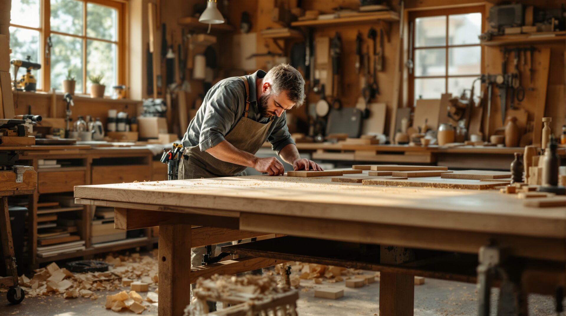 plan de travail sur mesure