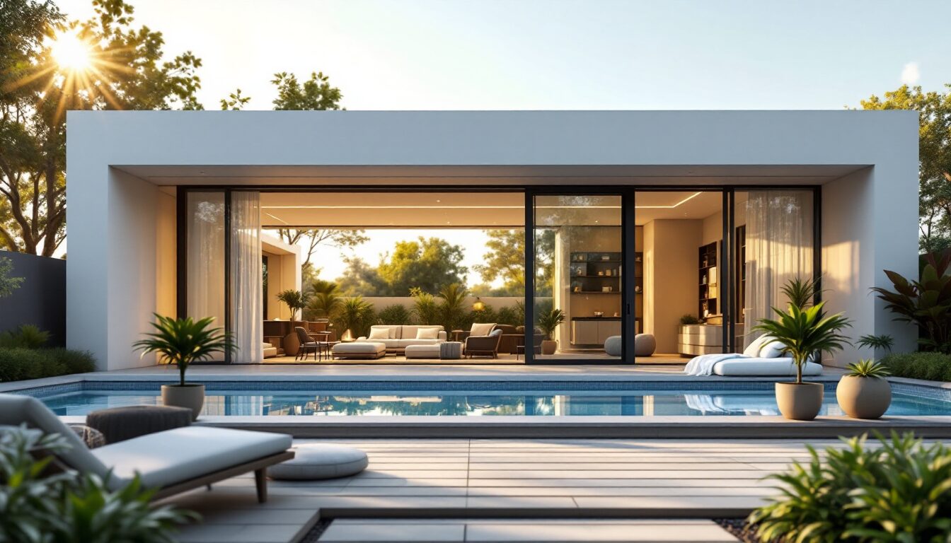 pool house plans idées