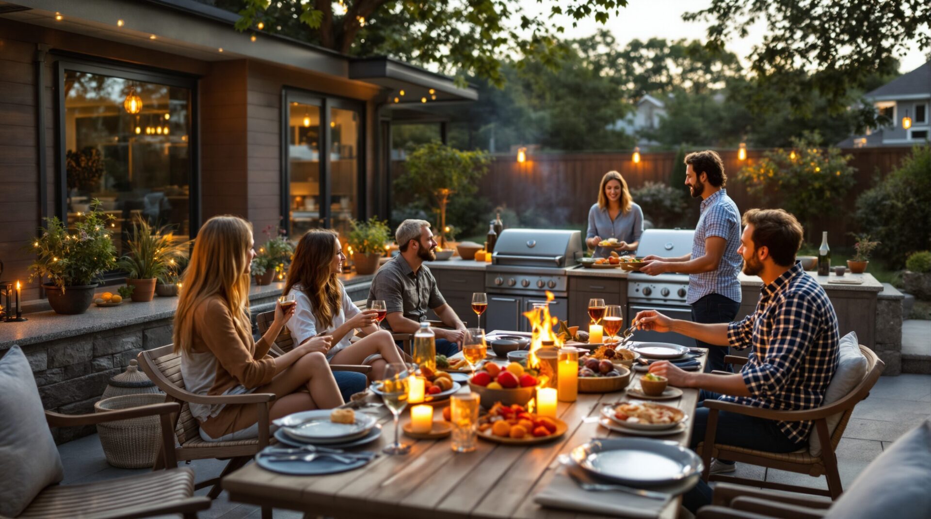 Aménager un coin barbecue : les 10 idées pour un espace convivial et sûr