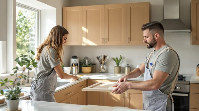 moderniser une cuisine en bois