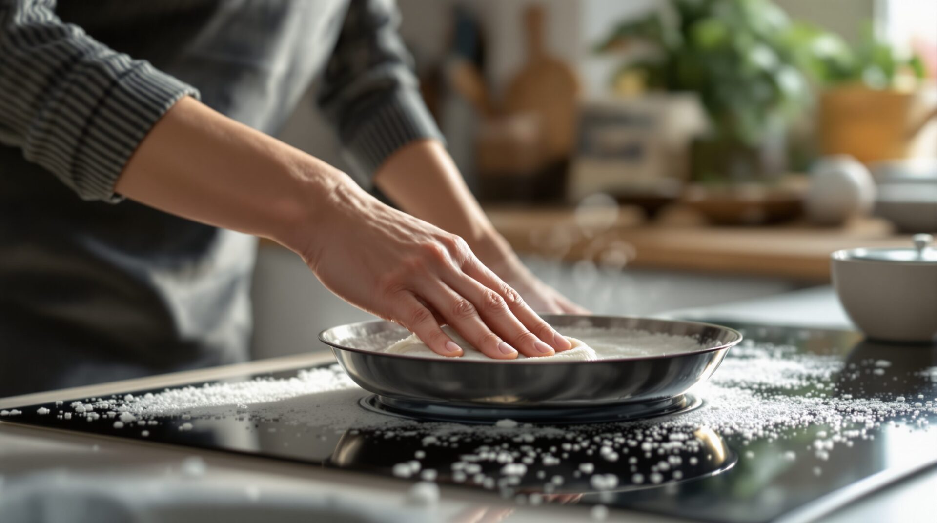 comment nettoyer une semelle de fer à repasser brûlé