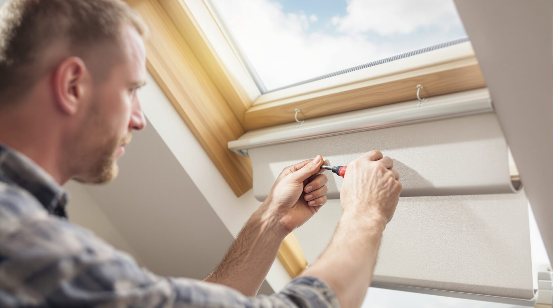 comment enlever un store enrouleur velux ancien modèle