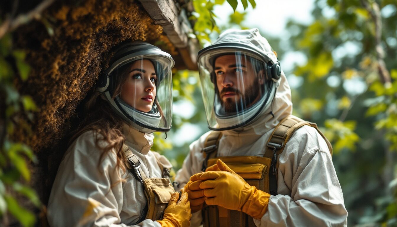 que faire contre un nid de guepes