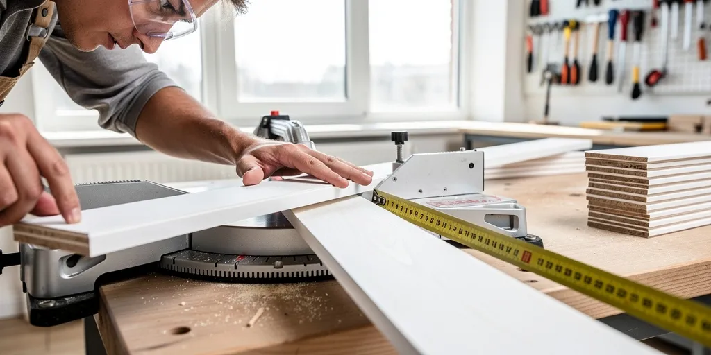 couper des plinthes en angle