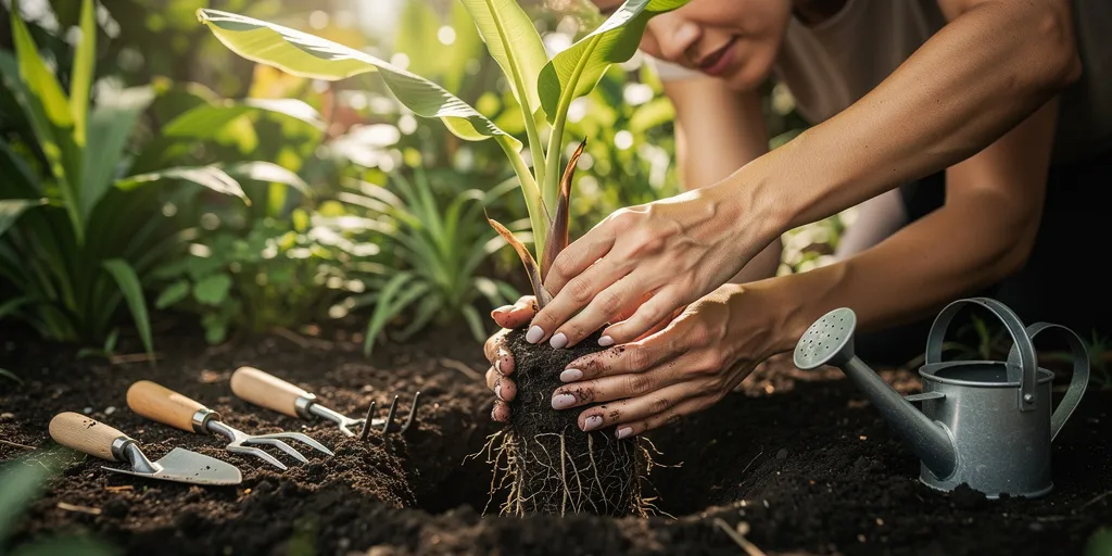 comment faire pousser un bananier sans graine
