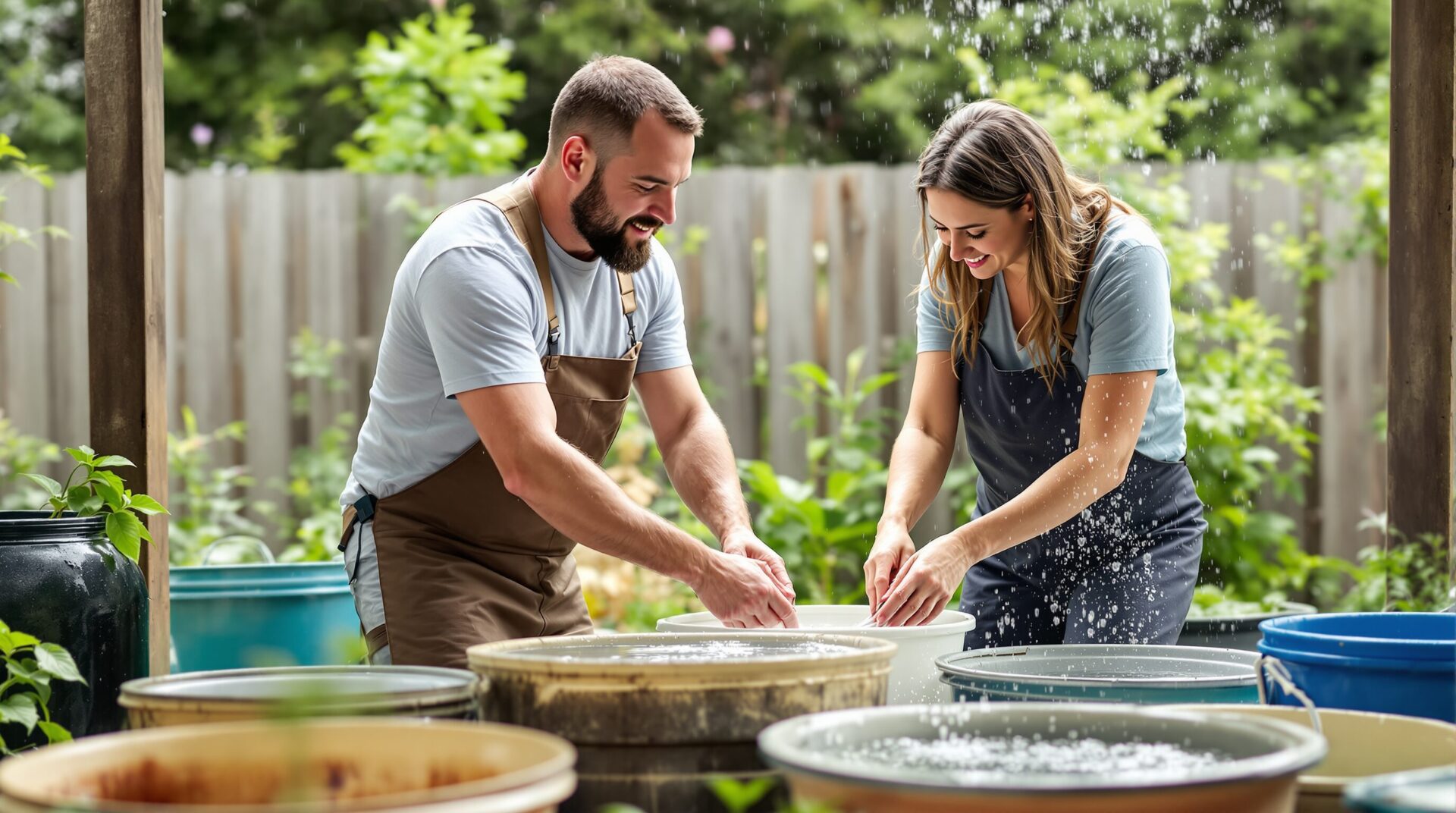 recuperer eau de pluie sans toiture
