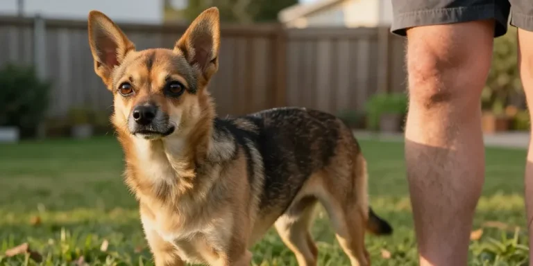 chihuahua croisé berger allemand