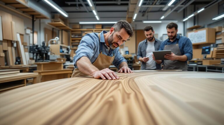exploration et innovations des techniques de placage bois