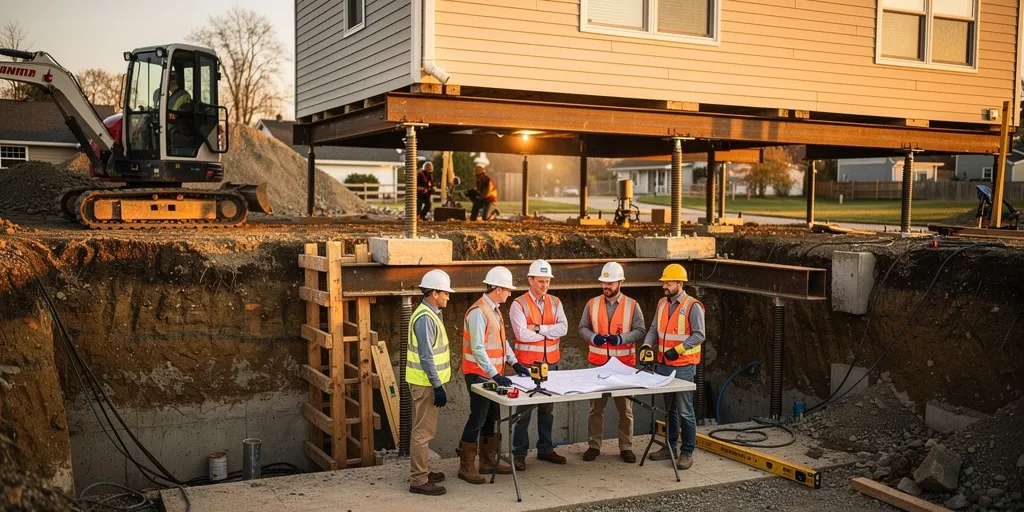 faire un sous-sol sur une maison déjà construite