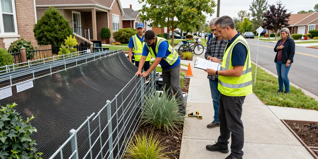 maillage vegetal habite