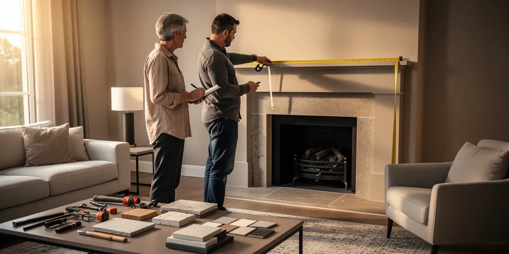 refaire une cheminée