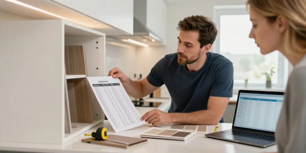 combien coûte la pose d'une cuisine