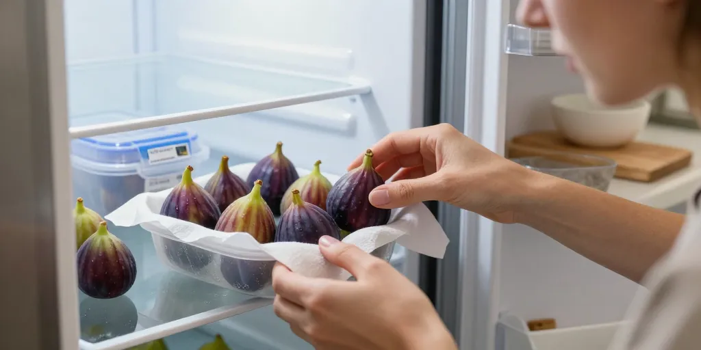 conservation figues fraîches frigo