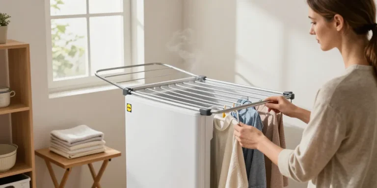 séchoir à linge chauffant lidl