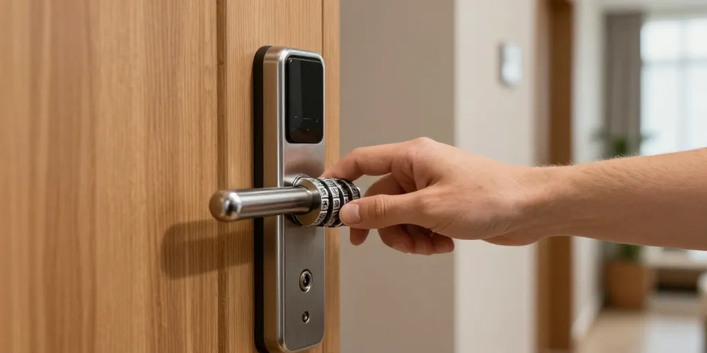 serrure mecanique a code