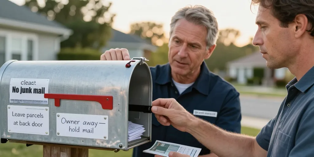signes sur boîtes aux lettres