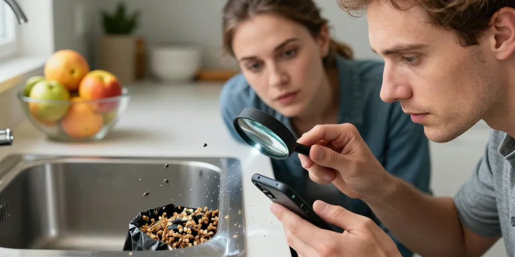 ou pondent les mouches dans la maison