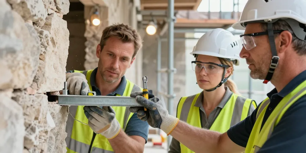 ouverture d'un mur porteur en pierre