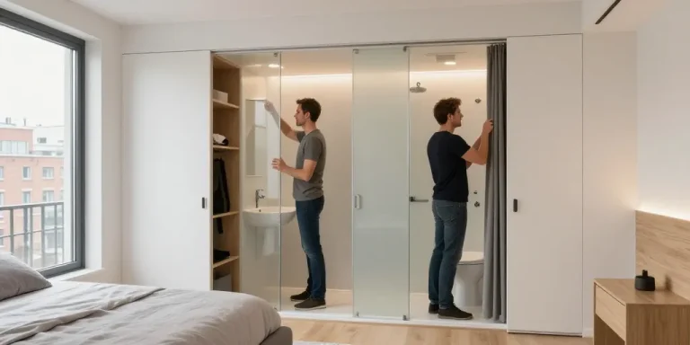 plan chambre avec salle d'eau