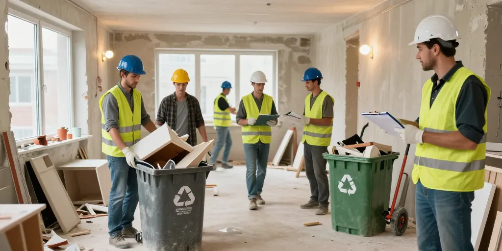 Préparer un chantier : l’importance du débarras avant des travaux